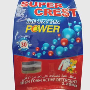 Super Crest Oxygen Power High Foam Active Detergent
